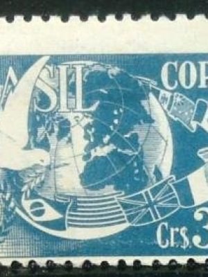 Selo postal comemorativo do Brasil de 1951 - C 286 N