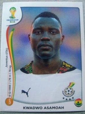 Figurinha 536  - Kwadwo Asamoah lateral esquerdo