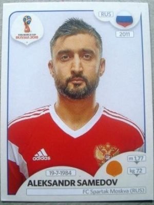 Figurinha FIFA 2018 nº 45 - Aleksandr Samedov