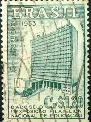 Selo posttal Comemorativo do Brasil de 1953 - C 303 U
