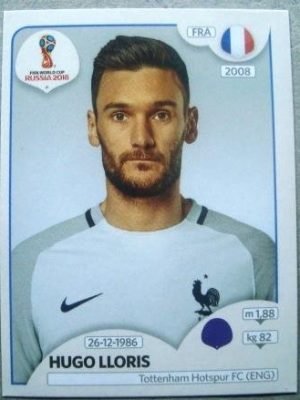 Figurinha nº 194 - Copa da Russia 2018 - Hugo Lloris