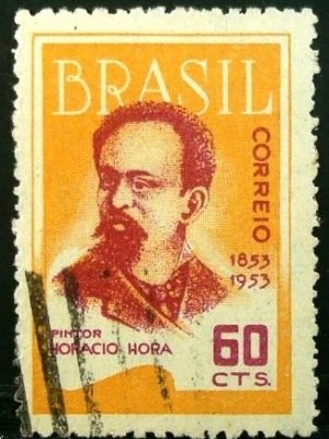 Selo posttal Comemorativo do Brasil de 1953 - C 313 U