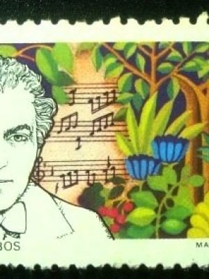 Selo Postal Comemorativo do Brasil de 1977 - C 979 N