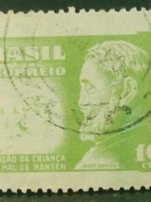 Selo posttal Comemorativo do Brasil de 1953 - C 323 U