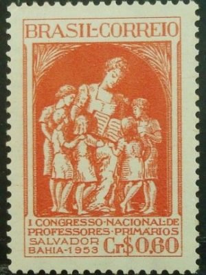 Selo posttal Comemorativo do Brasil de 1953 - C 324 N