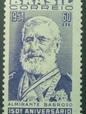 Selo postal Comemorativo do Brasil de 1954 - C 349 N