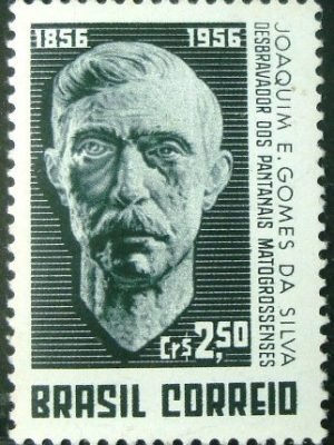 Selo postal Comemorativo do Brasil de 1957 - C 385 N