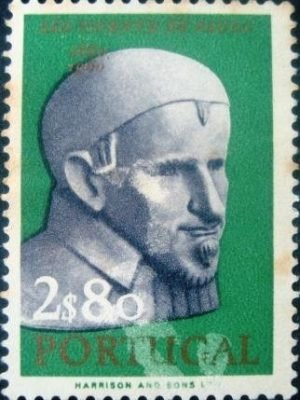 Selo postal de Portugal de 1963 St. Vincent de Paul 2