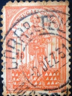 Selo postal de Portugal de 1931 Nuno Pereira 40c - 536 U