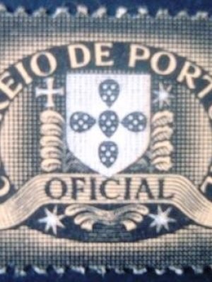 Selo postal de Portugal de 1952 Official Stamps