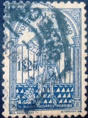 Selo postal de Portugal de 1931 Nuno Pereira 1$25 - 538 U