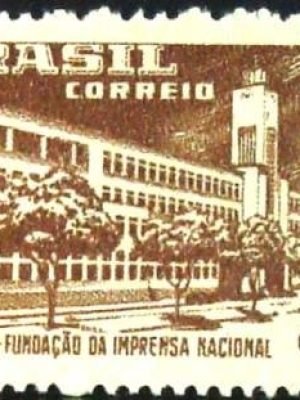 Selo postaldo Brasil de 1958 Imprensa Oficial - C 409 N