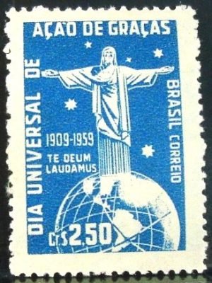 Selo postal Comemorativo do Brasil de 1959 - C 443 M