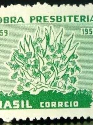 Selo postal de 1959 Obra Presbiteriana- C 444 N