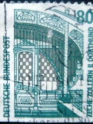 Selo da Alemanha de 1989 Zollern II Dortmund Mine Industrial Museum