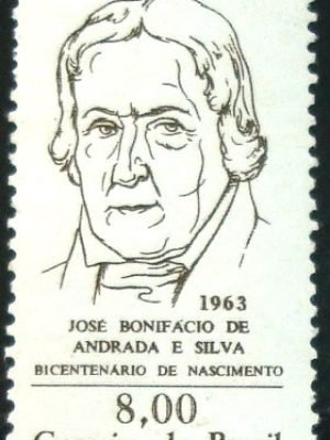 Selo postal Comemorativo do Brasil de 1963 - C 491 M