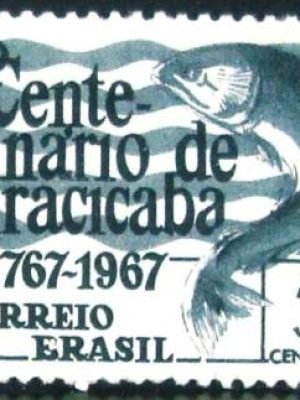 Selo postal do Brasil de 1967 Rio de Piracicaba - C 575 N