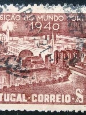Selo postal de Portugal de 1940 Exhibition Mundo Portugues