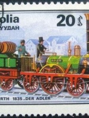 Selo postal Mongolia 1979 Adler 1835 - 1235 NCC