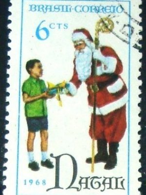 Selo Postal Comemorativo do Brasil de 1968 - C 626 U