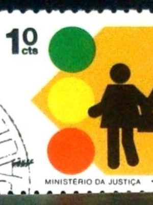 Selo postal do Brasil de 1972 CONTRAM