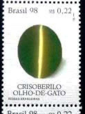 Série de selos postais do Brasil de 1998 Pedras Preciosas