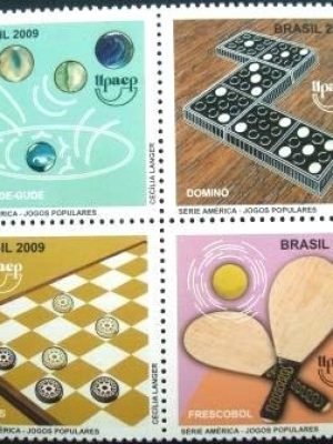 Série de selos comemorativos do Brasil de 2009 Jogos Populares