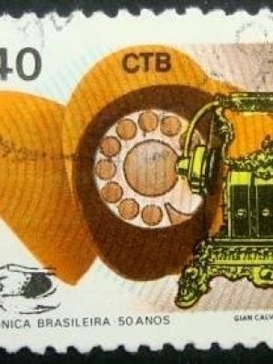 Selo postal COMEMORATIVO do BRASIL de 1973 - C 817 U