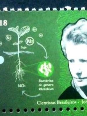 Selo postal do Brasil de 2018 Joanna Döbereiner