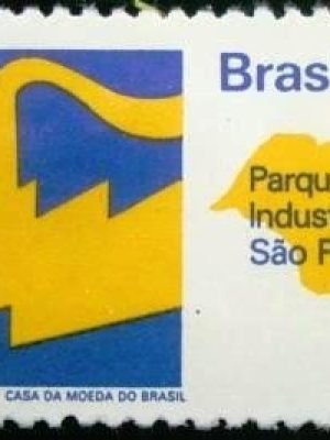 Selo postal Comemorativo do Brasil de 1975 - C 873 N