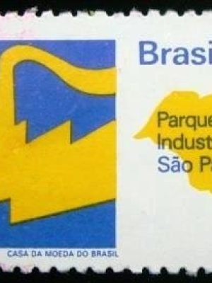 Selo postal Comemorativo do Brasil de 1975 - C 873 U