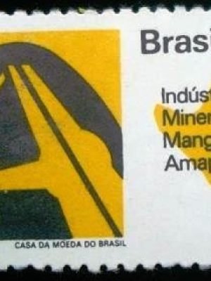 Selo postal Comemorativo do Brasil de 1975 - C 875 M