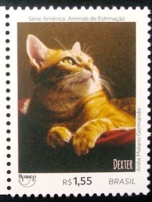 Selo postal do Brasil de 2018 Dexter