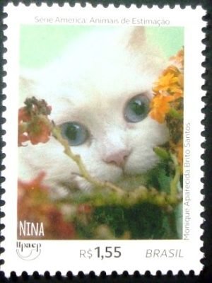 Selo postal do Brasil de 2018 Nina