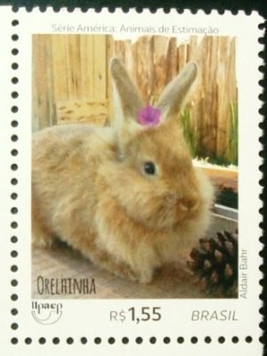 Selo postal do Brasil de 2018 Orelhinha