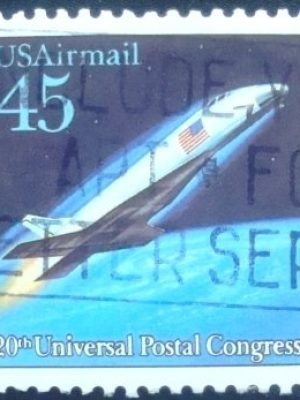 Selo postal dos Estados Unidos de 1989 Spacecraft