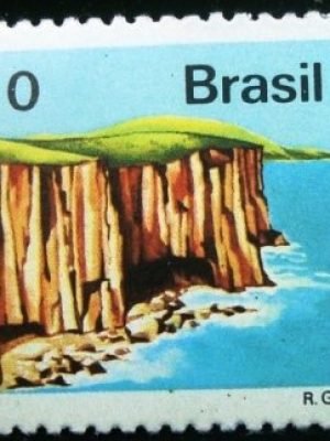 Selo postal Comemorativo do Brasil de 1975 - C 918 M