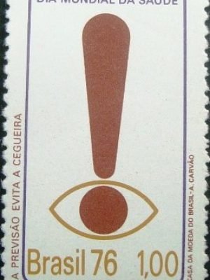 Selo Postal Comemorativo do Brasil de 1975 - C 926 M