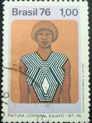 Selo Postal Comemorativo do Brasil de 1975 - C 927 U