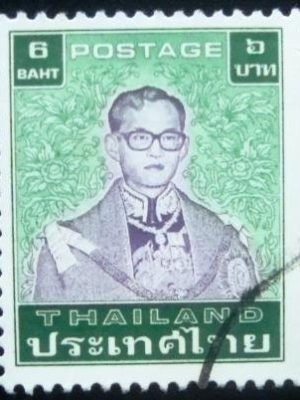 Selo postal da Tailândia de 1983 King Bhumipol 6