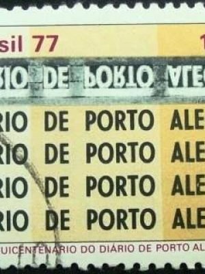 Selo Postal Comemorativo do Brasil de 1977 - C 988 U