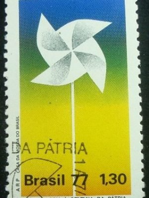 Selo Postal Comemorativo do Brasil de 1977 - C 1005 MCC