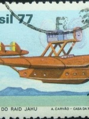 Selo Postal Comemorativo do Brasil de 1977 - C 1009 U