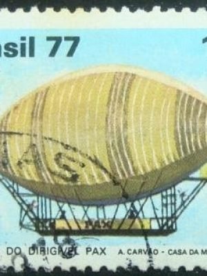 Selo Postal Comemorativo do Brasil de 1977 - C 1010 U