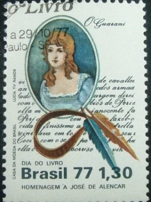 Selo Postal Comemorativo do Brasil de 1977 - C 1011 MCC