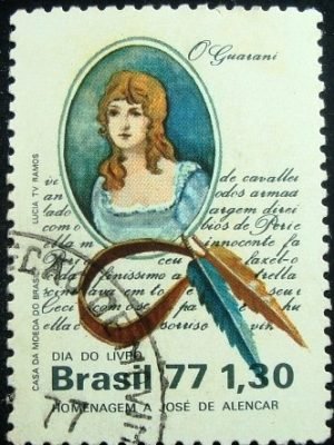 Selo Postal Comemorativo do Brasil de 1977 - C 1011 N1D