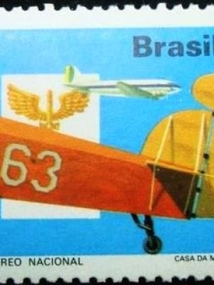Selo Postal Comemorativo do Brasil de 1977 - C 1020 M