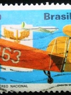 Selo Postal Comemorativo do Brasil de 1977 - C 1020 U