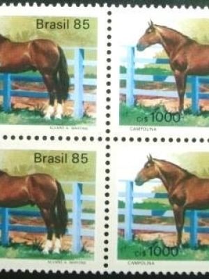 Quadra postal do Brasil de 1985 Campolina