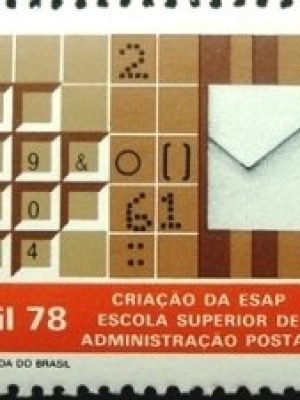 Selo comemorativo do Brasil de 1978 - C 1033 M